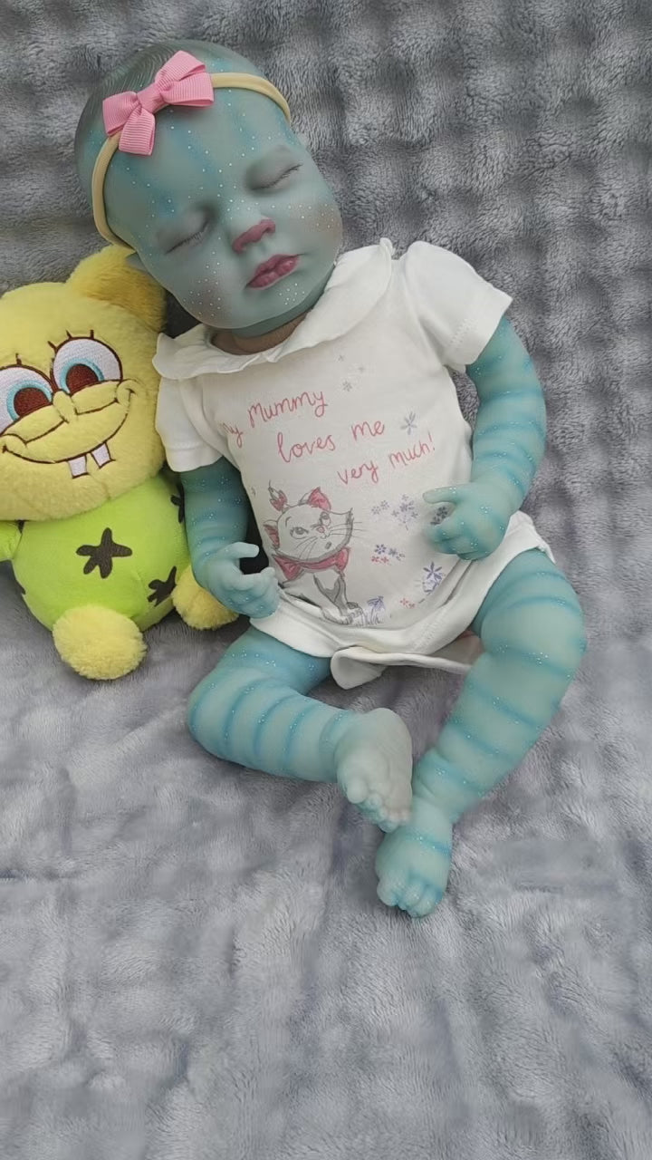 Muñeca de cuerpo de tela de 19 pulgadas con temática de sueño, conjunto de pijama con estampado de dibujos animados, compañera para todas las edades para regalos de Navidad