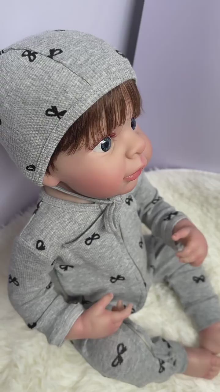 Regala a tus seres queridos una muñeca realista de vinilo de cuerpo completo de 20 pulgadas para cumpleaños y ocasiones festivas memorables.