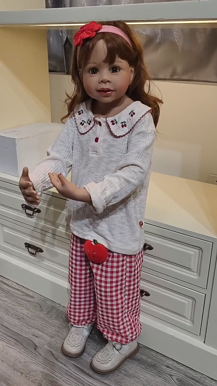 Muñeca para niña de 4-6 años de 100 cm, muñeca de alta simulación, muñeca articulada BJD